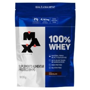 100% Whey 900g Refil Max Titanium