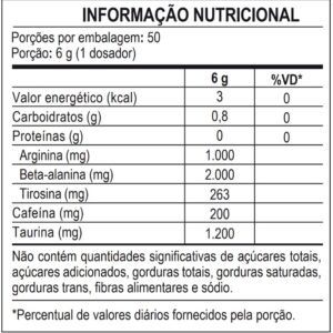 Pre Workout Egide 300g