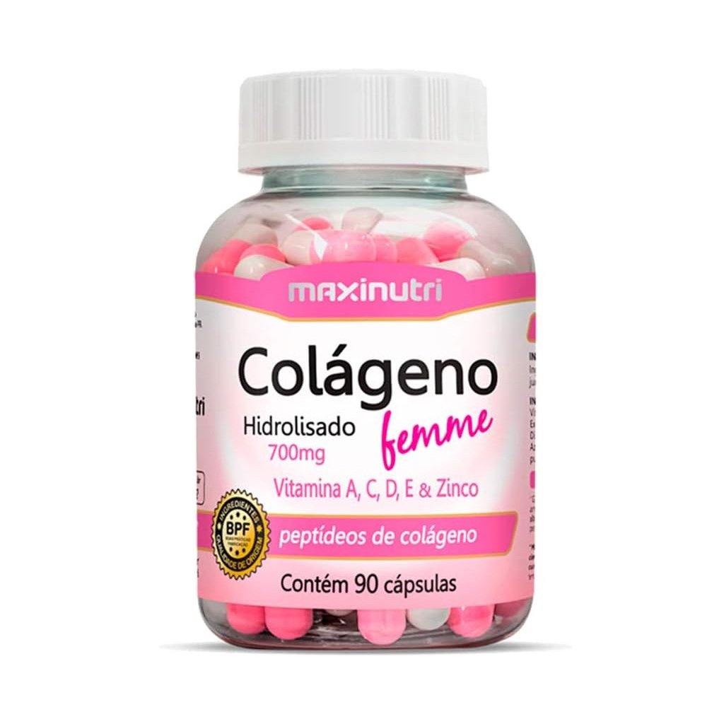 Colágeno Hidrolisado Femme C/90 Cáps